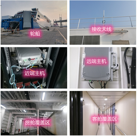  英州镇海上游轮轮船渔船覆盖案例